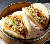 Бао открытые с курицей