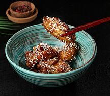 Азиатские крылышки в соусе терияки