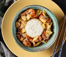 Курица в соусе манго-чили