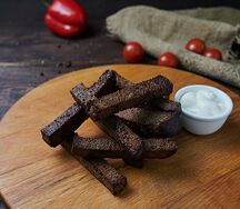 Гренки чесночные