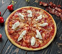 Пицца Сливочный бекон