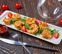 Креветки в соусе Спайси