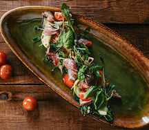 Салат с ростбифом