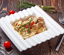 Медальоны из свинины