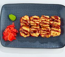 Запеченный с лососем