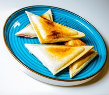 Горячие бутерброды с ветчиной
