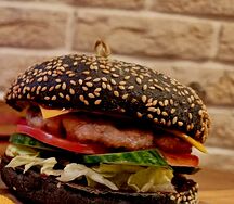 Бургер со свининой