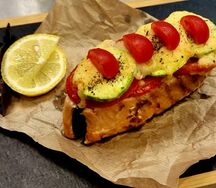 Лосось запеченный