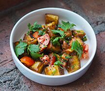 Баклажаны с Севиче соусом
