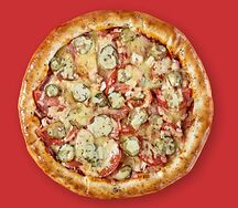 Пицца с мясным бортиком