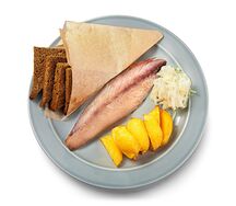 Закуска по-сибирски со скумбрией