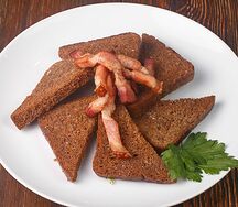 Гренки чесночные к пиву