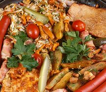 Горячее мясное ассорти