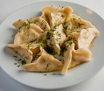 Пельмени с рыбой