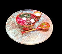 Борщ холодный с ростбифом