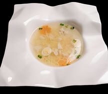 Куриный супчик с домашней лапшой