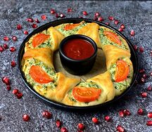 Пирог с сыром и зеленью