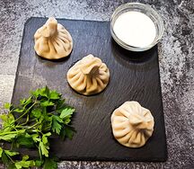 Хинкали Курица со сливками