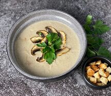 Крем-суп из шампиньонов