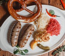 Баварские с беконом