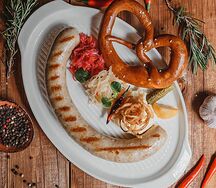 Колбаса куриная с грибами