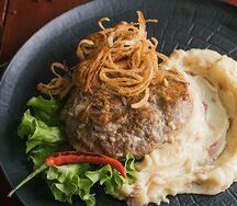 Мясной бифштекс