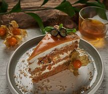 Морковный торт