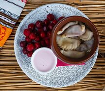 Вареники с вишней