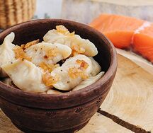 Вареники с капустой