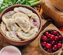 Вареники со сладким творогом