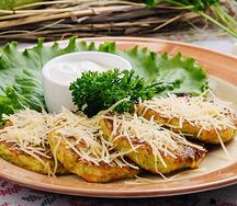 Оладушки из кабачков