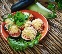 Перекус из баклажанов