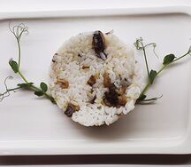 Рис с грибами