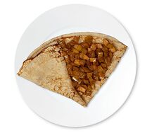 Блин Сладкий с яблоком и корицей