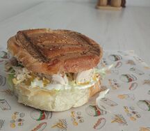 Бургер с мясом