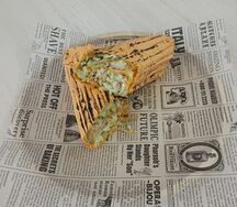 Шаурма сырная со свининой