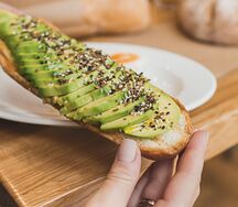 Тост с авокадо