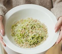 Паста с Песто и кедровыми орешками