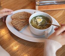 Лапша с курицей