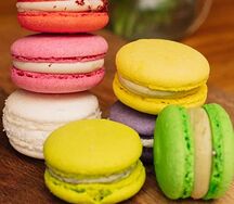 Макарун Черничный йогурт