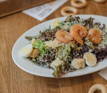 Цезарь с креветками