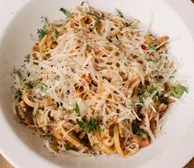 Паста с говядиной