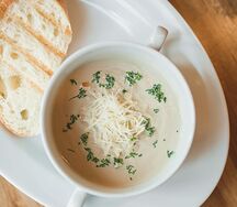 Грибной крем-суп