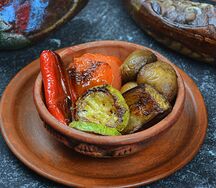 Овощи на мангале