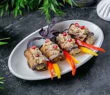 Баклажаны с грецкими орехами