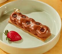 Творожный сырок с соленой карамелью