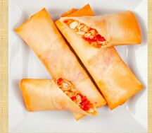 Китайские блинчики с курицей