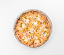 Пицца с морепродуктами