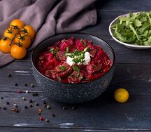 Борщ с говядиной