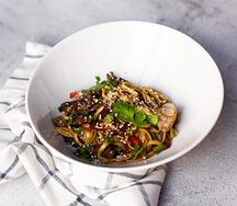 Wok с говядиной